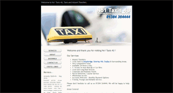 Desktop Screenshot of no1taxis4u.co.uk