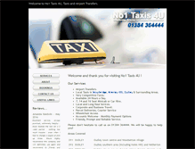 Tablet Screenshot of no1taxis4u.co.uk